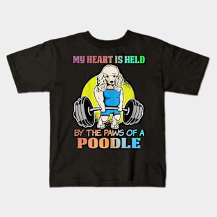 Cute poodle Kids T-Shirt